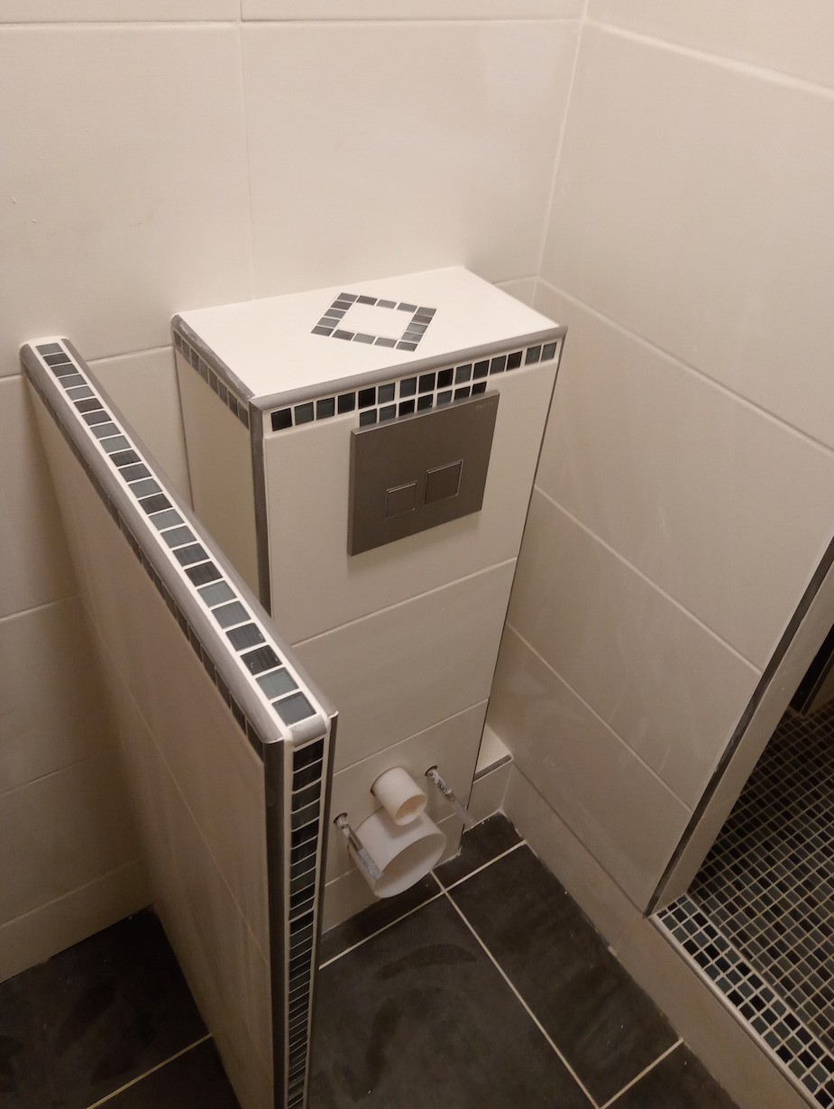 Installation WC suspendu GEBERIT 