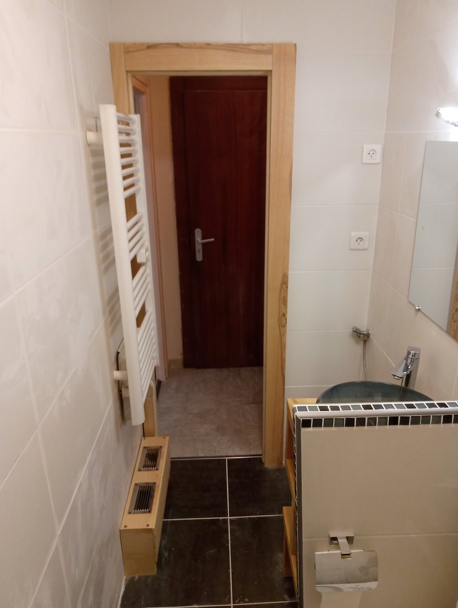 Encadrement de porte en Frêne